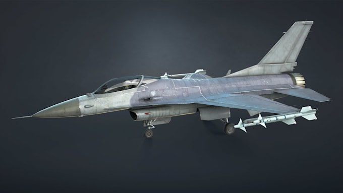 Custom Jet Render Render realistic 3d aircraft design, 3d drone design, helicopter design ...
