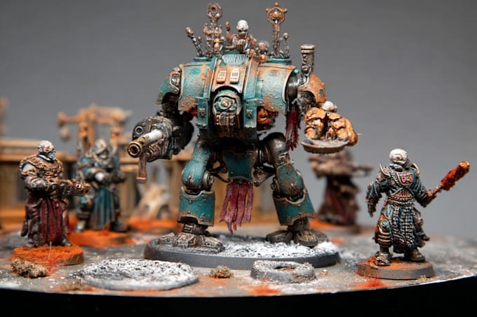 paint your warhammer 40k, sigmar and dnd miniatures