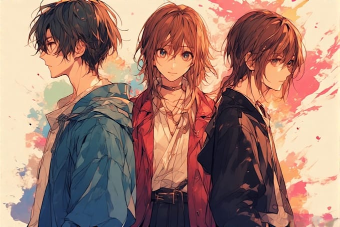 draw anime, manga or game characters