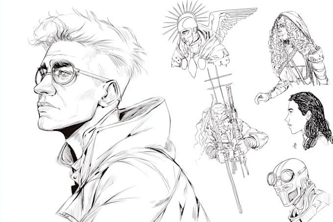 be your digital sketch artist