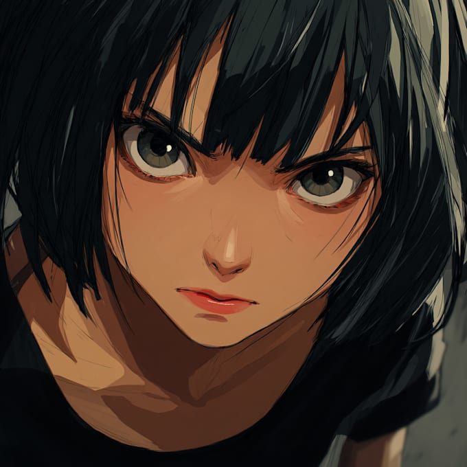 design highest quality anime character art