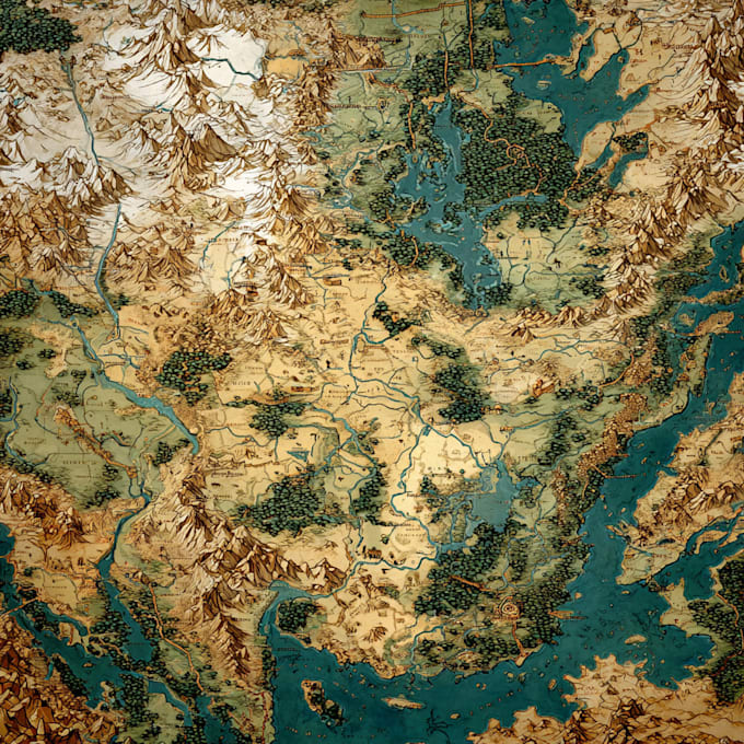 vector map country map fantasy map cartography for you