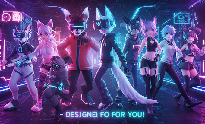 Vrchat Rig Names Create vtuber rigging vrm models custom vrchat characters by Orshborn ...