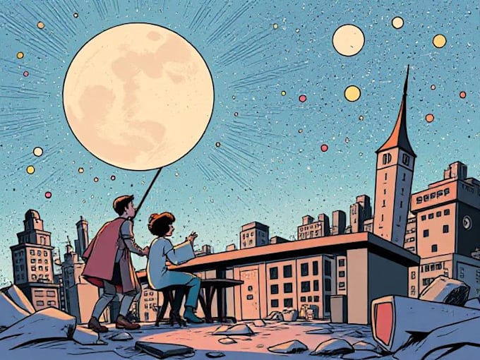 a special comics and illustration