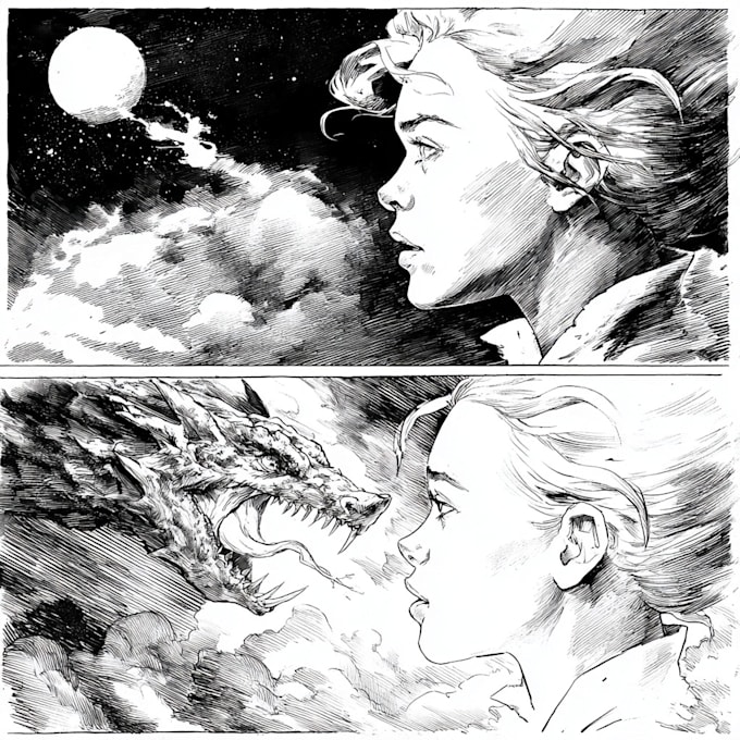 draw your comic art, comic book, illustrations, comic pages