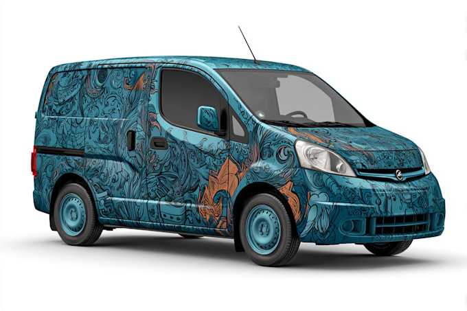 do vehicle wrap design, van wrap design, car wrap , van wrap