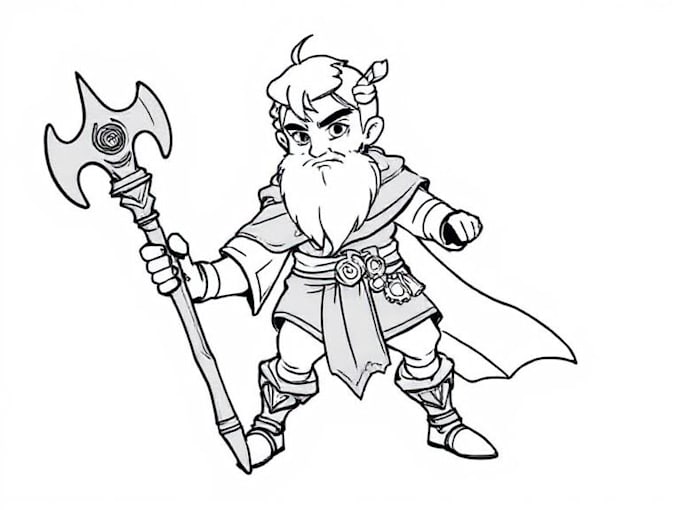 Axadora Fish Draw stylized illustration of your dnd character by Axadora | Fiverr
