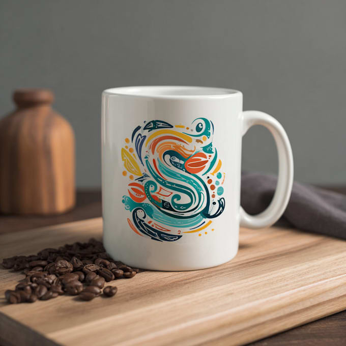 do coffee mug design, custom mug design