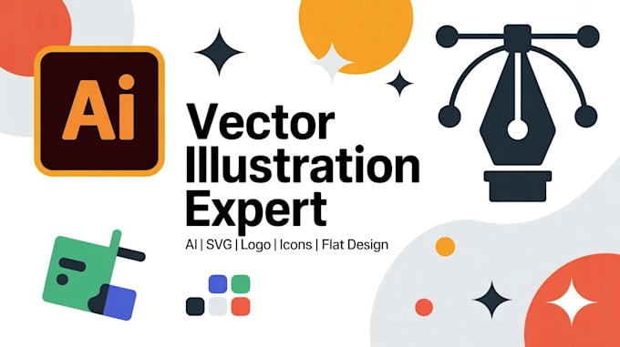create or edit vector graphics in adobe illustrator