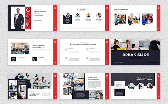 make stunning powerpoint presentations, google slides, and pitch decks