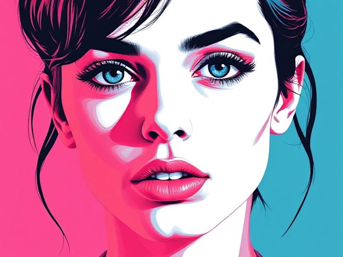 make a beautiful wpap pop art portrait