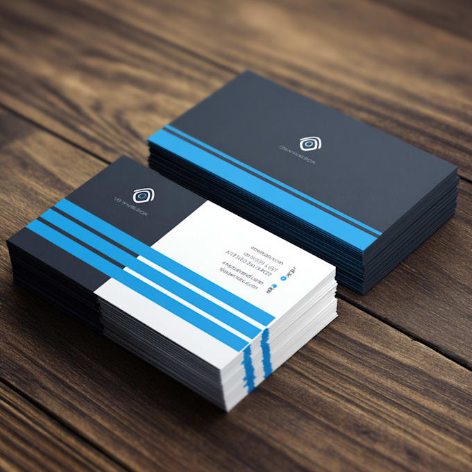 create modern and clean business cards
