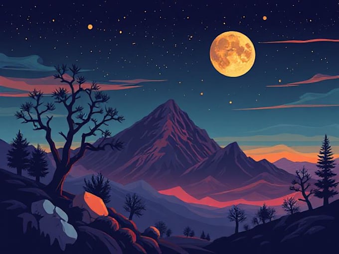 create artistic vector illustration