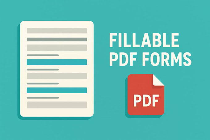 create adobe acrobat fillable PDF forms