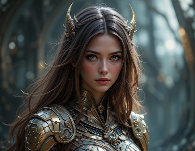 create high quality 3d character art, fantasy , sci fi art