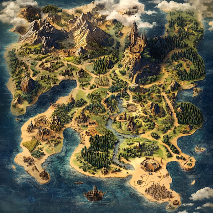 design vector or isometric map illustration for you