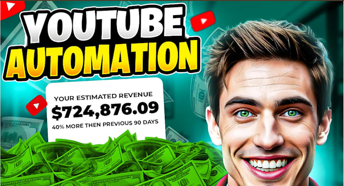 create top 10 faceless videos ,cash cow editing and youtube automation