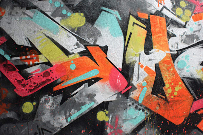 design cool graffiti art for your logo or name