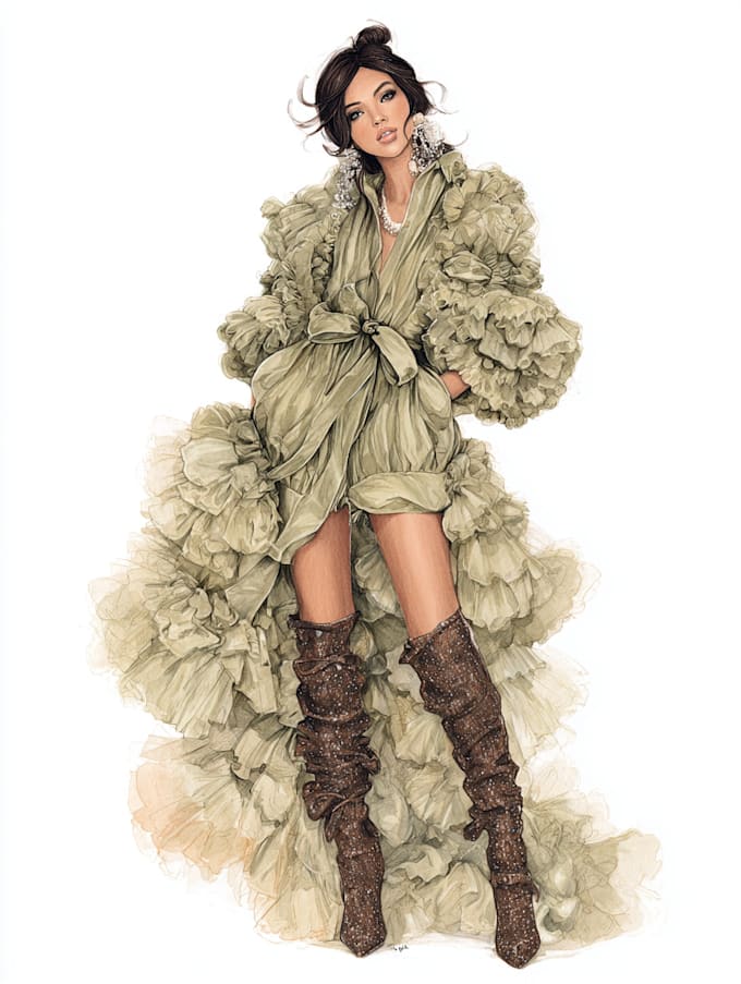 do fashion design illustration, apparel technical