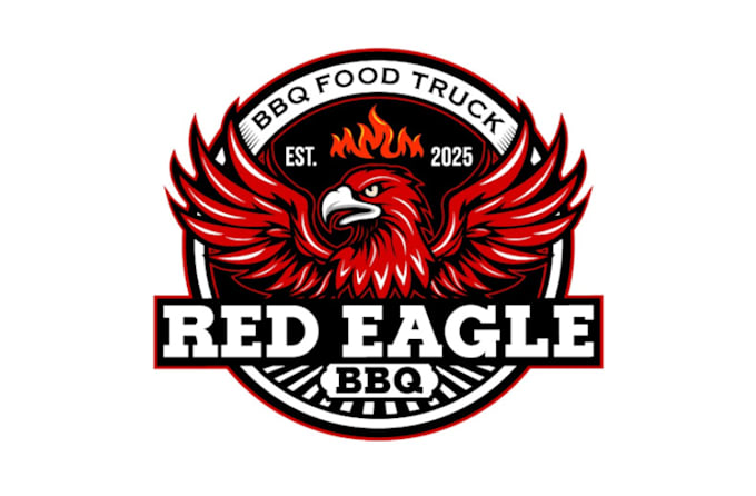 create high quality and beautiful eagle logo design