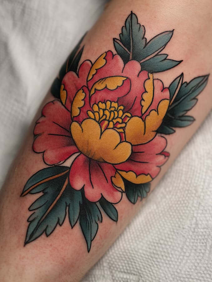 draw a custom tattoo design, sketch