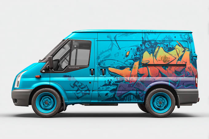 create custom car wrap designs, vehicle wrap design