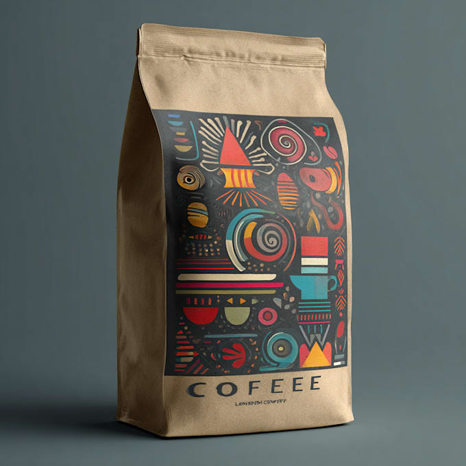 do coffee bag design, pouch design, and coffee packaging