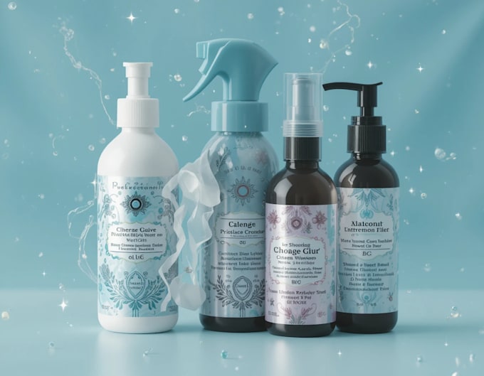 make an astonishing cosmetic packaging and label design
