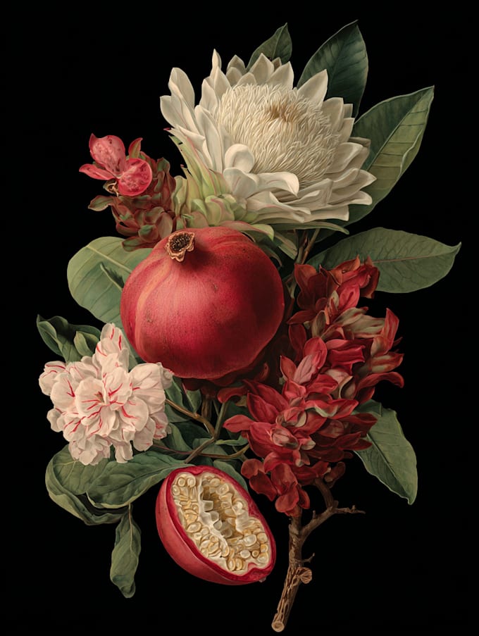 paint watercolour botanical illustrations
