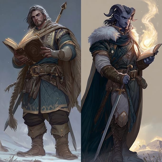 dnd character art and dnd character art