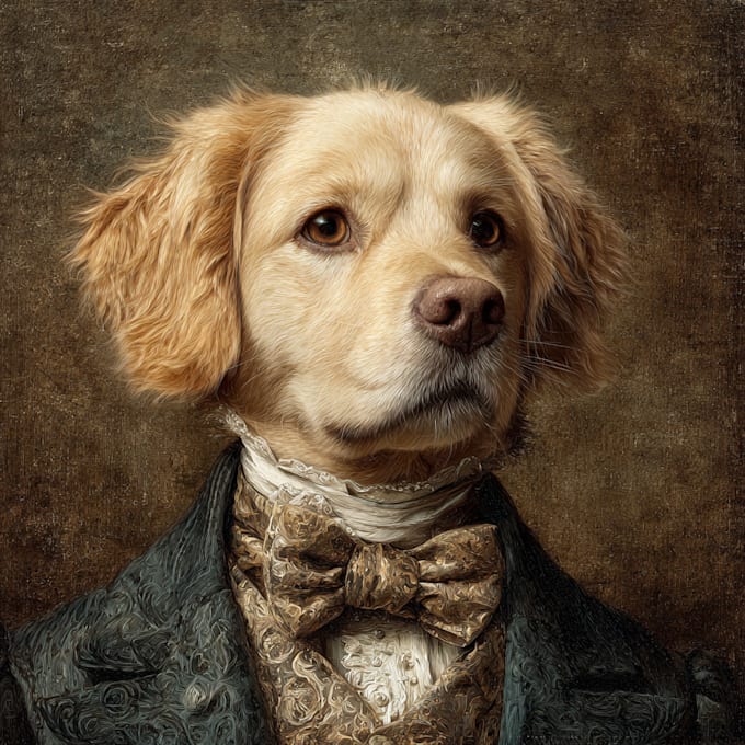 do custom pet portrait, dog portrait, cat portrait