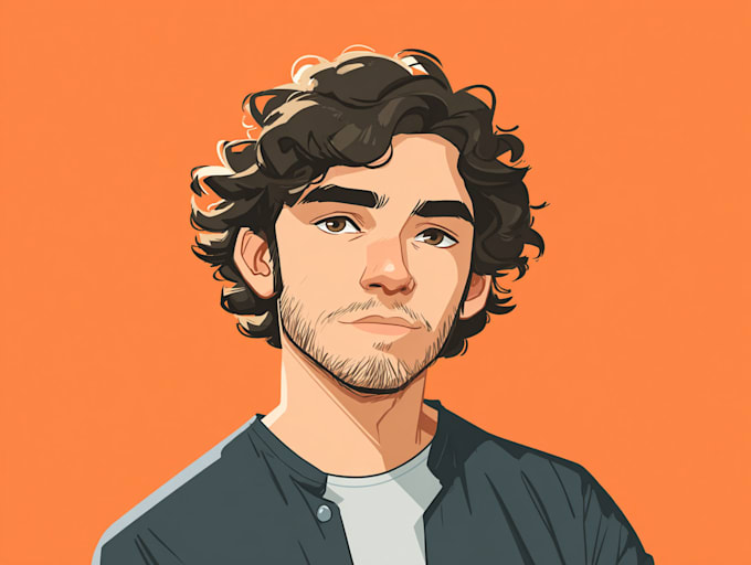 draw cartoon vector portrait or illustration