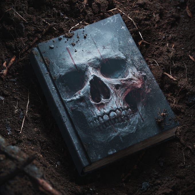 do horror book cover, ebook cover and kdp cover