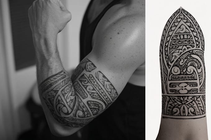 make  mandala, polynesian, tribal tattoos and sacred geometry