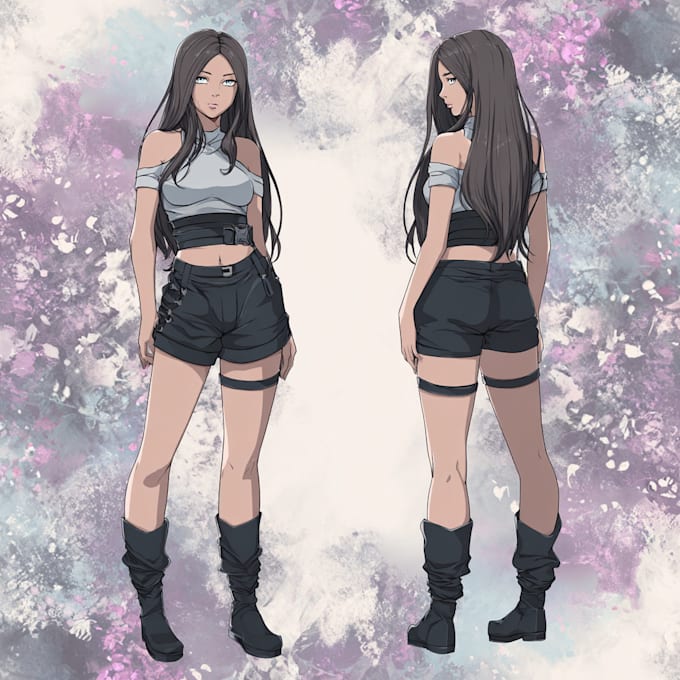 illustrate your anime or roleplaying character oc