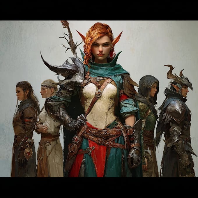make a concept art that you need