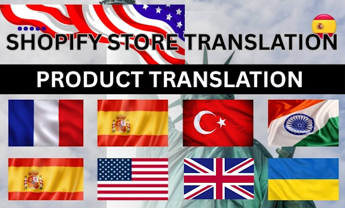 translate your shopify store into language french language
