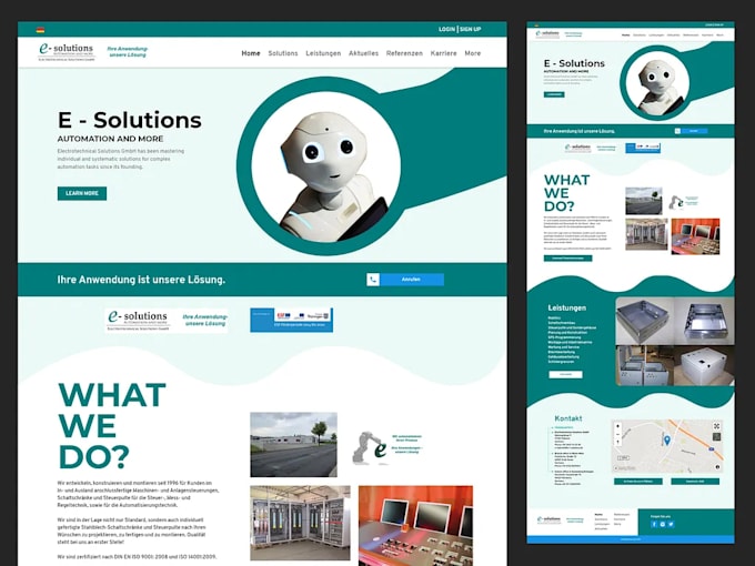 Do html css website by Jing031 | Fiverr