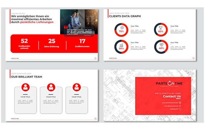 make design a premium powerpoint pitch deck presentation