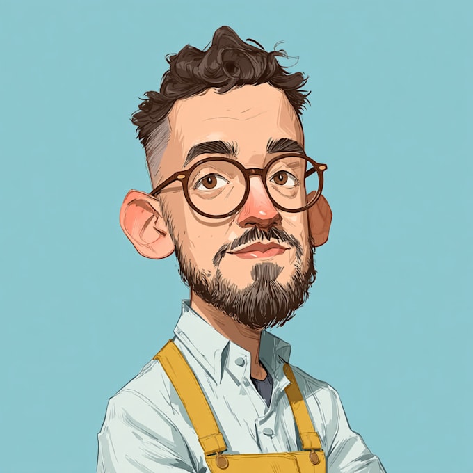 create a cartoon caricature avatar