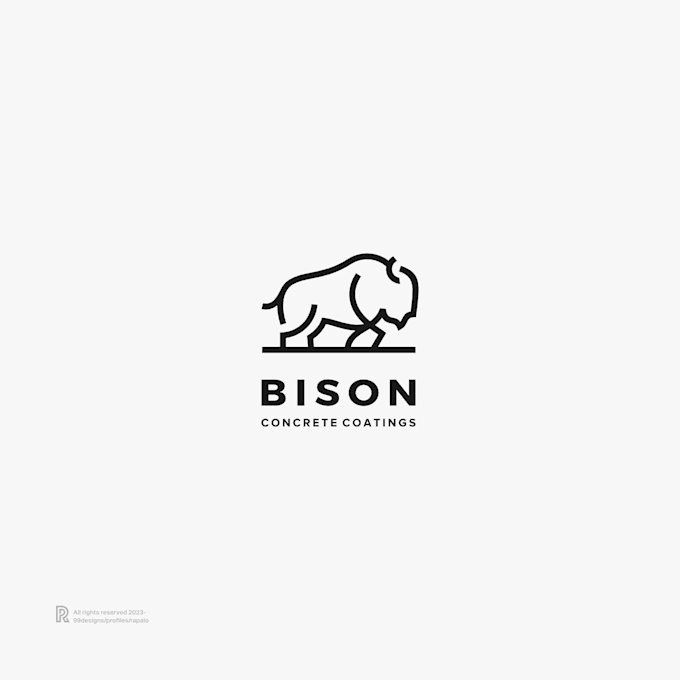 design a minimalist monoline or modern business logo