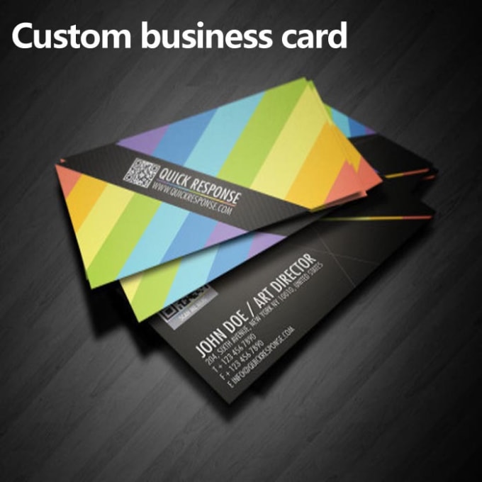 design an impressive business card