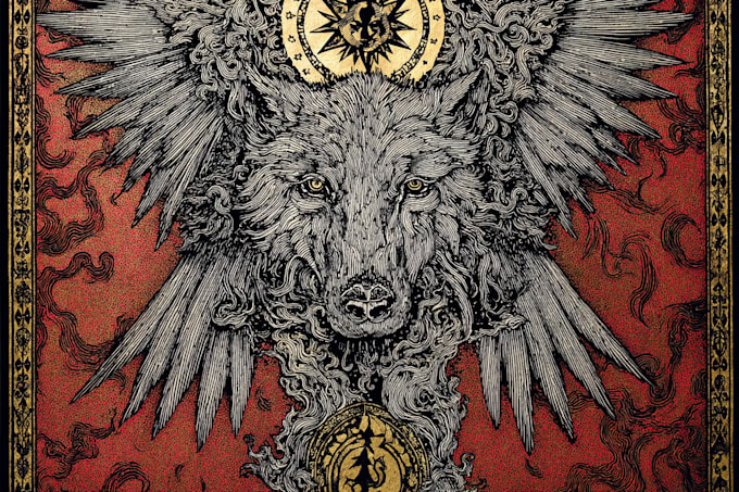 create dark art illustrations in pen and ink