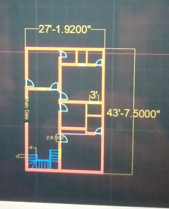 offer autocad  drafting, floor plans, layouts ,drawings