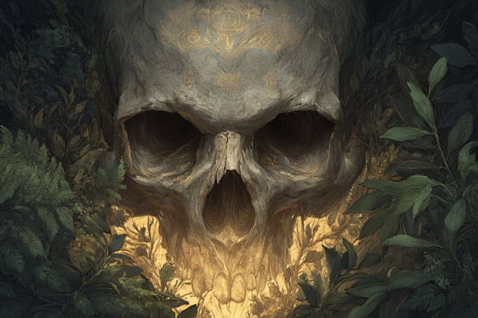 make fantasy book cover,horror book cover
