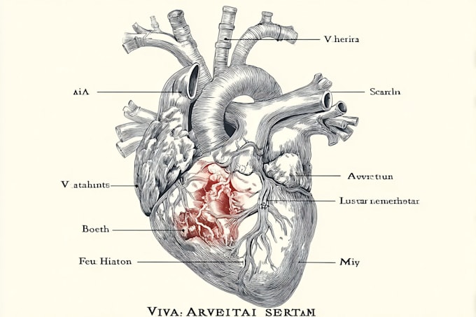 draw exercise, medical and anatomy illustrations