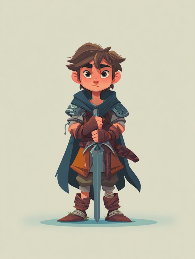 draw 2d game characters and game assets