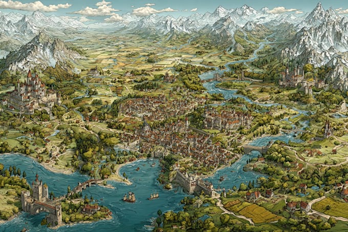 do you rpg fantasy map
