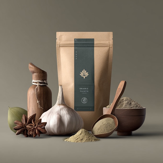 design minimal, sleek and modern packaging for you