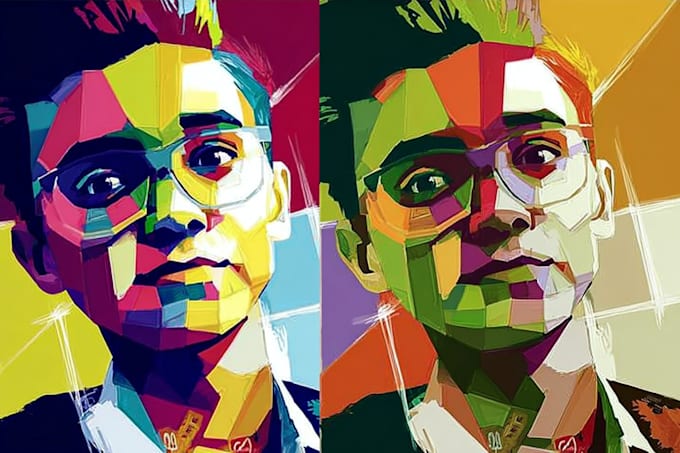make a beautiful wpap pop art portrait
